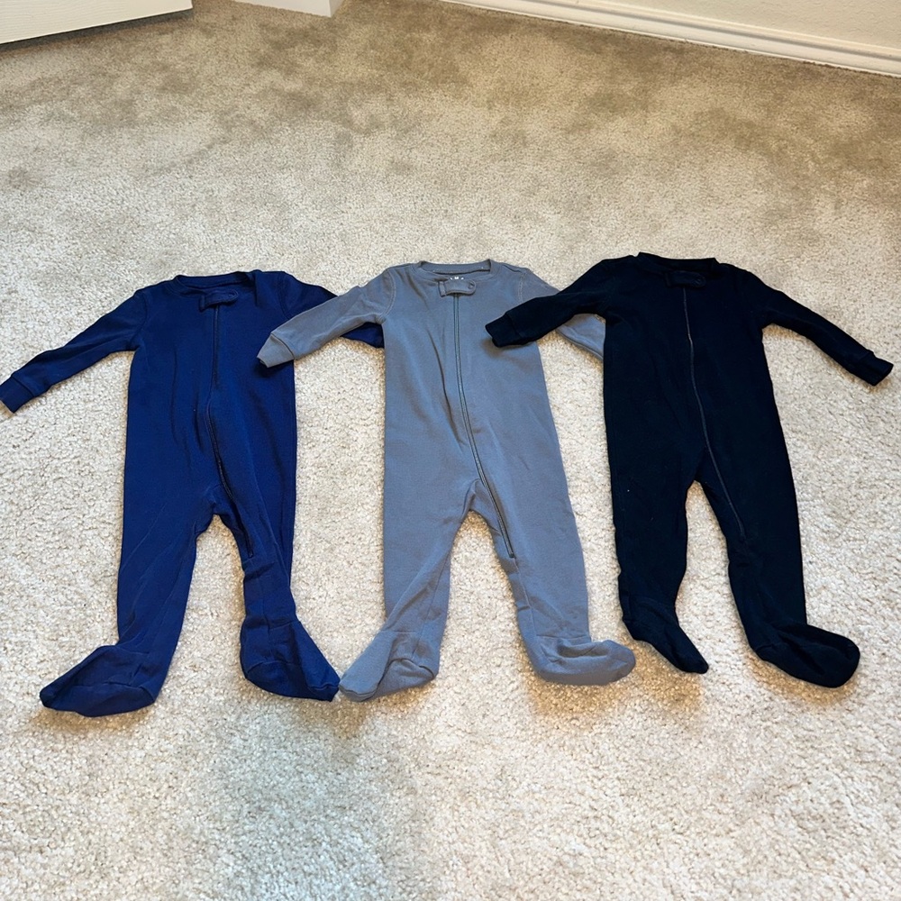 Set of Three Footies from Primary